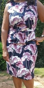 Floral Print Ann Taylor FACTORY Sheath Dress